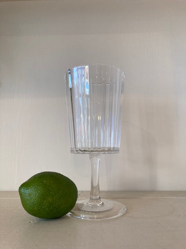 Empire Clear Acrylic Wine Glass