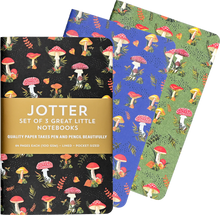 Load image into Gallery viewer, Peter Pauper Press Mushrooms Jotter Notebooks
