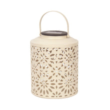 Load image into Gallery viewer, Ivory Flower Solar Lantern
