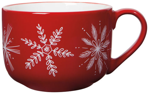 Danica Now Designs Snowflakes Latte Mug