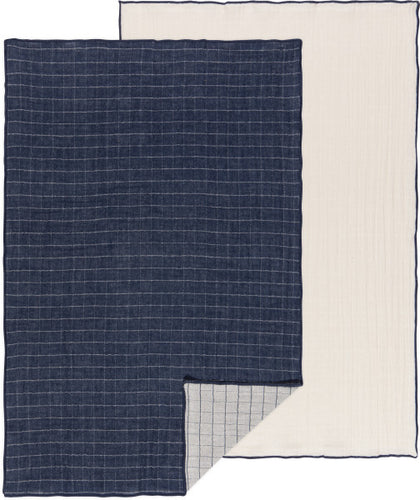 Danica Heirloom Midnight Double Weave Teatowel Set