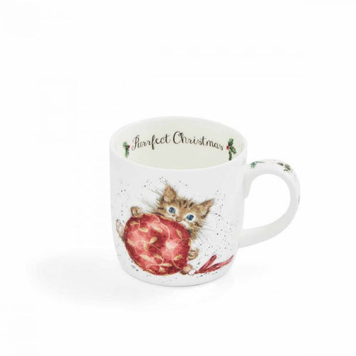 Wrendale Designs Purrfect Christmas Mug