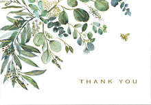 Load image into Gallery viewer, Eucalyptus Thank You Notecards
