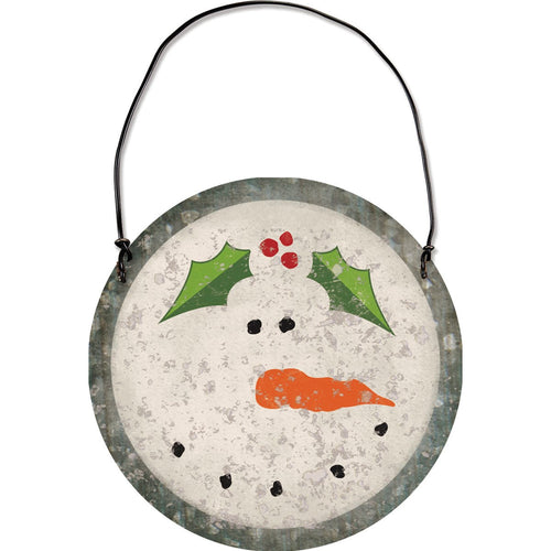 Primitives by Kathy Snowman Ornament