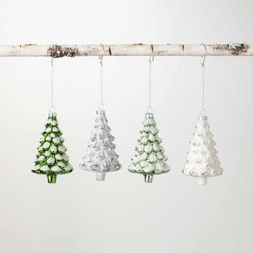 Sullivans Snowy Tree Ornament