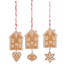 Load image into Gallery viewer, Gingerbread Cookie House Ornament
