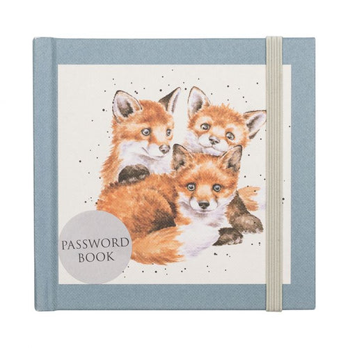 Wrendale Designs Password Book Snug as a Cub Fox