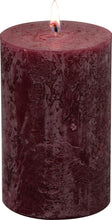 Load image into Gallery viewer, Mulberry Textured Pillar Candle
