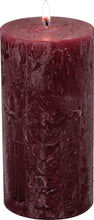 Load image into Gallery viewer, Mulberry Textured Pillar Candle
