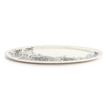 Load image into Gallery viewer, Demdaco Floral Melamine Oval Platter
