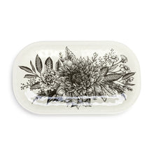 Load image into Gallery viewer, Demdaco Floral Melamine Rectangular Platter
