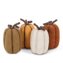 Load image into Gallery viewer, Abbott Medium Tall Felt Pumpkin
