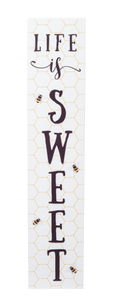 Honeycomb & Bee Tabletop Sign