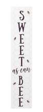 Load image into Gallery viewer, Honeycomb &amp; Bee Tabletop Sign
