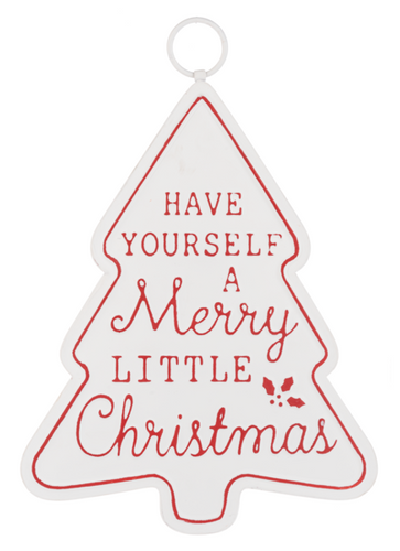 Ganz Merry Little Christmas Sign