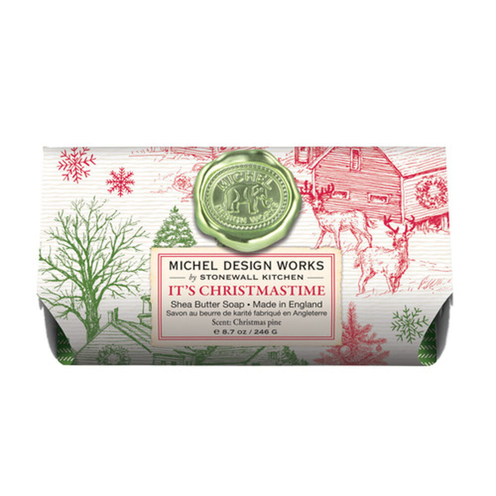 Michel Design Works It's Christmastime Soap Bar