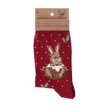 Load image into Gallery viewer, Wrendale Designs Little Pudding Christmas Socks
