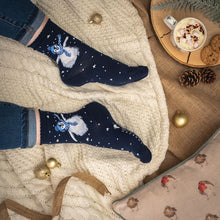 Load image into Gallery viewer, Wrendale Winter Wonderland Penguin Socks
