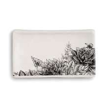 Load image into Gallery viewer, Demdaco Black Floral Spoon Rest

