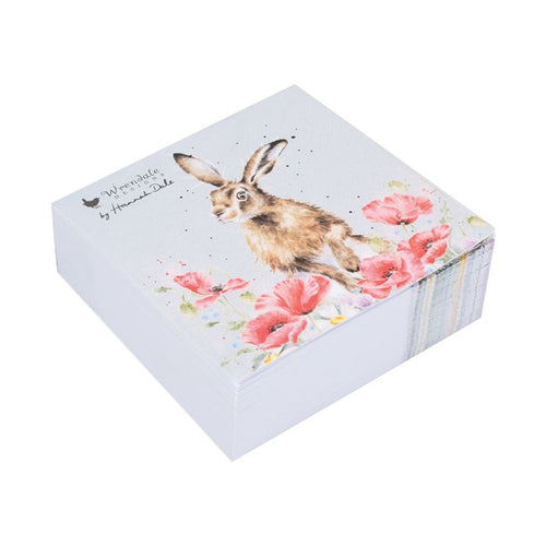 Wrendale Designs Field of Flowers Hare Sticky Notes