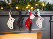 Load image into Gallery viewer, Abbott Polka Dot Mini Stockings
