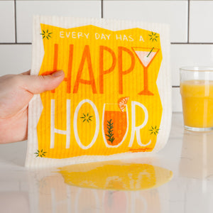 Ecologie Danica Happy Hour Swedish Dishcloth