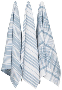 Danica Now Designs Slate Blue Jumbo Dishtowel Set