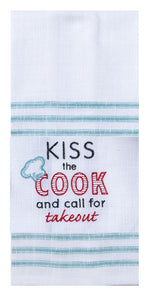 Kay Dee Designs Kiss the Cook Teatowel