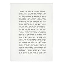 Load image into Gallery viewer, Cedar Mountain Sister Teatowel
