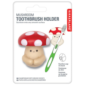 Kikkerland Mushroom Toothbrush Holder