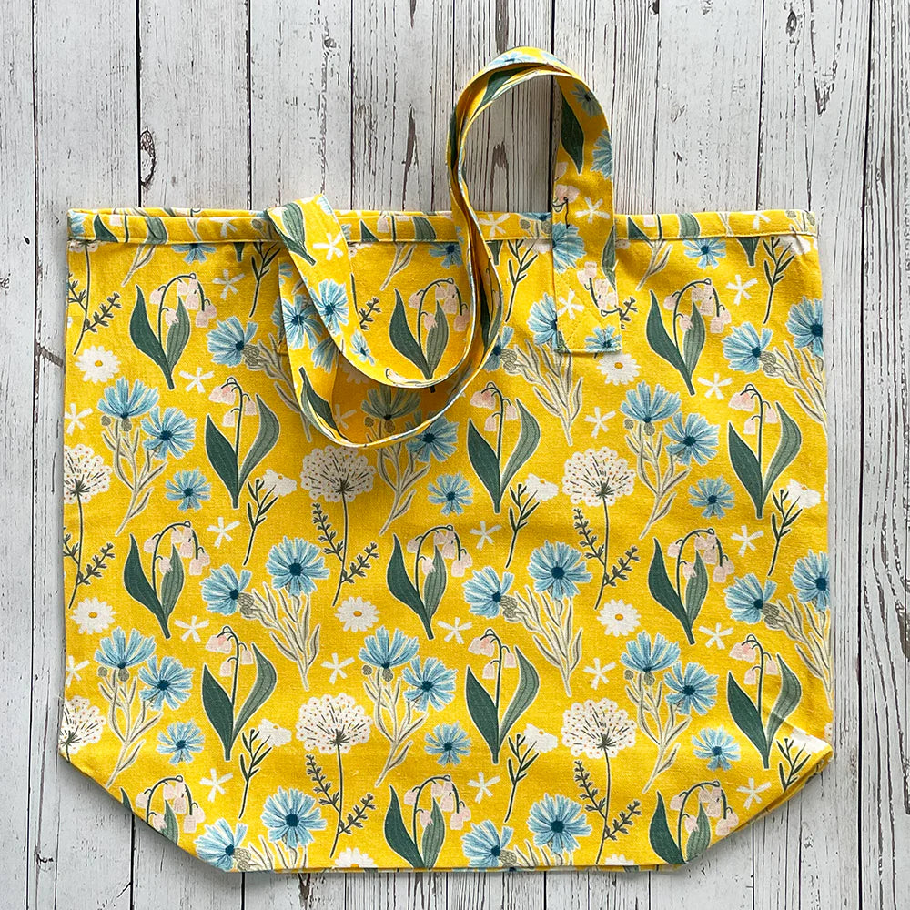 Mahogany Sweet Blossoms Tote Bag