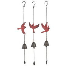 Load image into Gallery viewer, Ganz Cardinal Wind Chime
