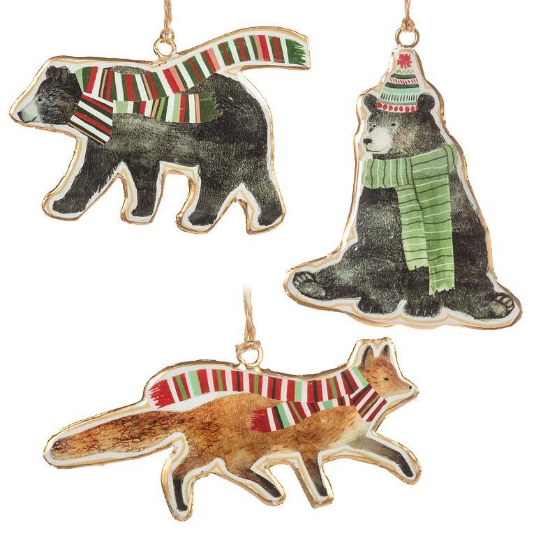 Abbott Winter Animals Ornament