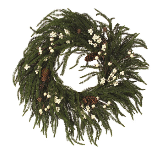 Nutcracker Designs Norkfolk Pine Wreath