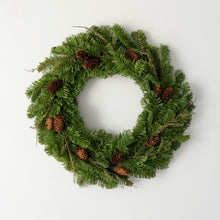 Load image into Gallery viewer, Sullivans Soft Touch Pine Wreath
