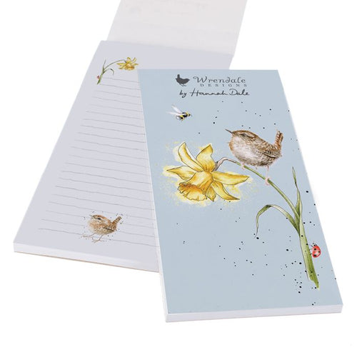 Wrendale Designs The Birds and the Bees Magnetic Shopping Listpad