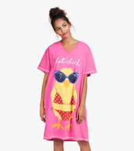 Load image into Gallery viewer, Hatley Little Blue House Hot Chick Sleepshirt
