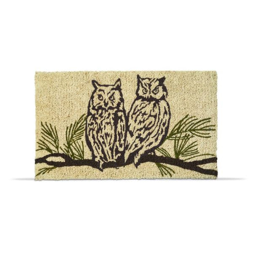 Tag Wilde Pine Owls Coir Mat