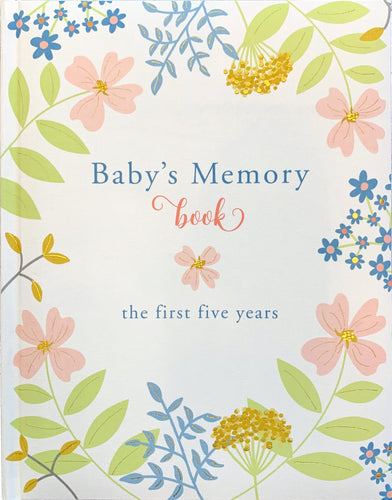 Peter Pauper Baby's Memory Book