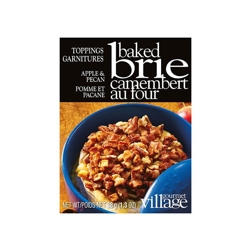 Gourmet Village Baked Brie Apple & Pecan Topping