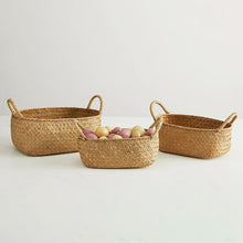 Load image into Gallery viewer, Oval Seagrass Tub Basket
