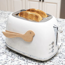 Load image into Gallery viewer, Kikkerland Bird Toaster Tongs

