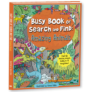 Sellers Busy Book of Search and Find: Amazing Animals