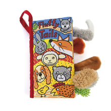 Load image into Gallery viewer, Jellycat Fluffy Tails Soft Book
