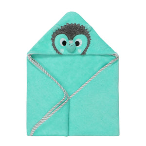 Zoocchini Hooded Baby Towel Hedgehog
