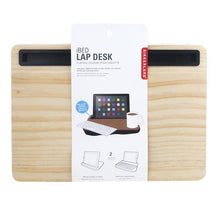 Load image into Gallery viewer, Kikkerland IBed Wood Lap Desk
