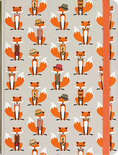 Load image into Gallery viewer, Peter Pauper Press Dapper Foxes Journal
