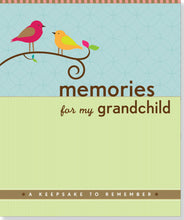 Load image into Gallery viewer, Peter Pauper Press Memories for my Grandchild
