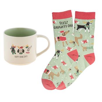 Karma Gifts Happy Howlidays Mug & Sock Set
