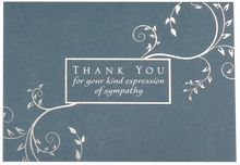 Load image into Gallery viewer, Peter Pauper Press Condolence Thank You Notecard

